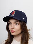 Бейсболка AMERICAN NEEDLE арт. SMU702A-MRB Memphis Redbirds Hepcat ML (темно-синий)